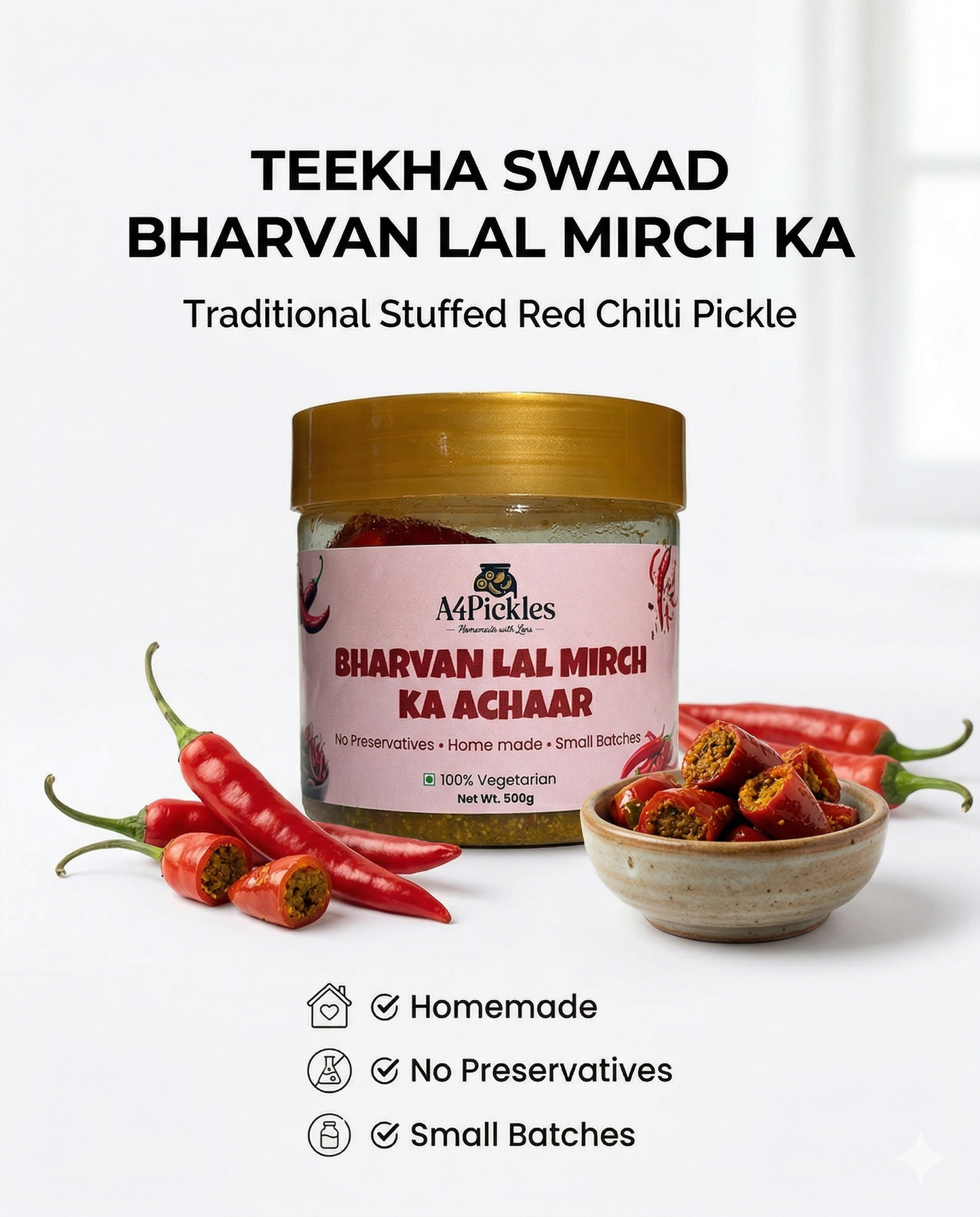 Red chili Pickle